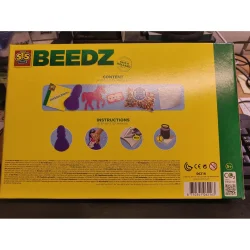 BEEDZ 2100 plastperler incl 2 plader